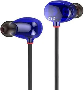 Фото: Навушники KZ ZS2 Blue № 2 | KTC