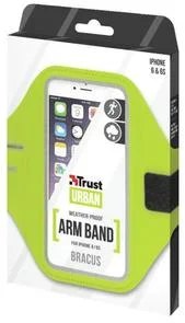 Фото: Чохол Trust for iPhone 6/6S Urban Bracus Sport Arm Band Lime Green (20886) № 2 | KTC