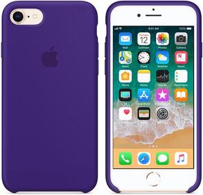 for iPhone 8 - Silicone Case Ultra Violet