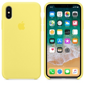 Чохол Milkin for iPhone X - Silicone Case Lemonad (ASCHCXLM)