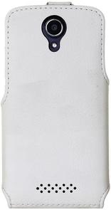 for Doogee X3 - Flip case White