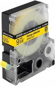 Фото: Стрічка Epson LK3YBW Strng adh Blk/Yell 9mm/9m № 3 | KTC