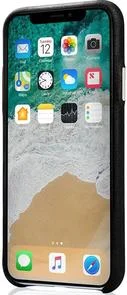 Фото: Чохол JISON for iPhone X /Xs Leather Case Black (JS-IPX-05A10) № 4 | KTC