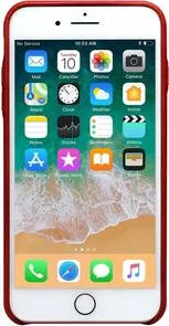 Фото: Чохол JISON for iPhone 7/8 Plus - Leather Case Red (JS-I8L-14A30) № 4 | KTC