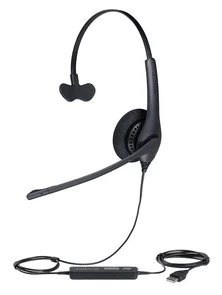 Фото: Гарнітура Jabra BIZ 1500 Mono USB Black (1553-0159) № 2 | KTC