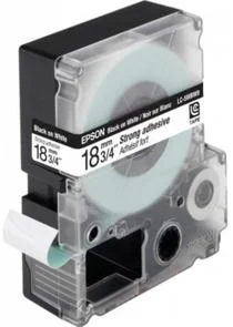 Фото: Стрічка Epson LK5WBW Strng adh Blk/Wht 18/9mm. № 2 | KTC