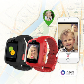 Смарт годинник Elari KidPhone 3G Red (KP-3GR)