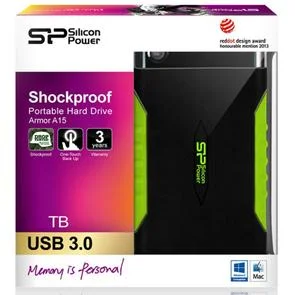 Фото: Зовнішній HDD Silicon Power Armor A15 2TB Black (SP020TBPHDA15S3K) № 4 | KTC
