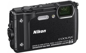 Компактна фотокамера Nikon Coolpix W300 Black (VQA070E1)