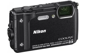 Фото: Компактна фотокамера Nikon Coolpix W300 Black (VQA070E1) № 3 | KTC