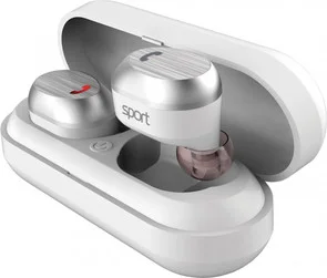 Фото: Навушники Elari NanoPods Sport Bluetooth White (NPS-2WHT) № 2 | KTC