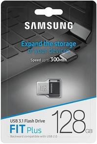 Флешка USB Samsung Fit Plus 128GB MUF-128AB/APC Black