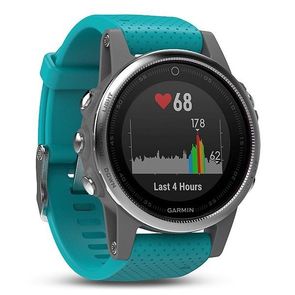 Смарт годинник Garmin Fenix 5S GPS 42mm Turquoise (010-01685-01)
