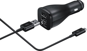 Зарядний пристрій Samsung Adaptive Fast Charging CLA 2xUSB Black (EP-LN920BBEGRU)