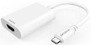 Перехідник Prolink MP400 USB-C / HDMI 0.15m White