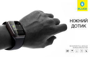 Захисне скло Blueo for iWatch 4 40mm 3D Black