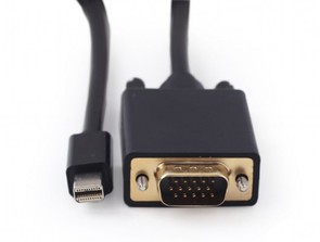 MiniDP to VGA 1.8 m Black