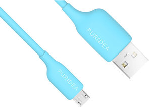 Кабель Puridea L03 AM / Micro USB 1m Blue (L03-USB Blue)