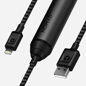 Кабель Nomad AM / Lightning 1.5m 2800mAh Black (BATTERY-CABLE-LIGHTNING)