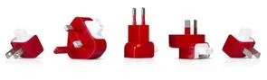 Фото: Зарядний пристрій Twelvesouth PlugBug World White/Red (TWS-12-1211) № 3 | KTC