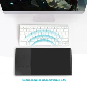 Фото: Графічний планшет Huion Inspiroy G10T + рукавичка № 4 | KTC