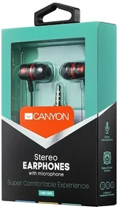 Фото: Навушники Canyon CNE-CEP3R Red № 2 | KTC