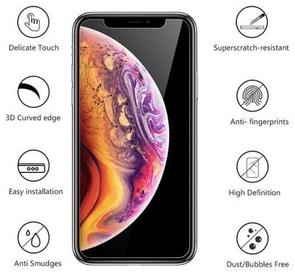 Захисне скло Pitaka для iPhone Xs 3D, Black