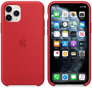 Чохол-накладка Apple для iPhone 11 Pro - Silicone Case Product Red