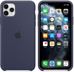 Чохол-накладка Apple для iPhone 11 Pro Max - Silicone Case Midnight Blue