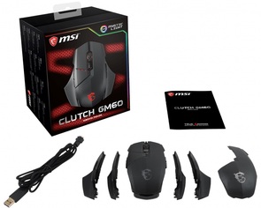 Миша MSI Clutch GM60 Black (S12-0401470-D22)