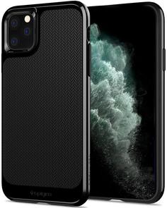 Чохол-накладка Spigen для iPhone 11 Pro Max - Neo Hybrid Jet Black