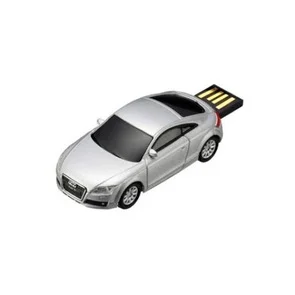 Фото: Флешка USB Autodrive Audi TT 4ГБ (92916W-SILVER-4GB) сіра № 3 | KTC