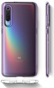 Чохол-накладка Spigen для Xiaomi Mi 9 - Liquid Crystal Fit Crystal Clear