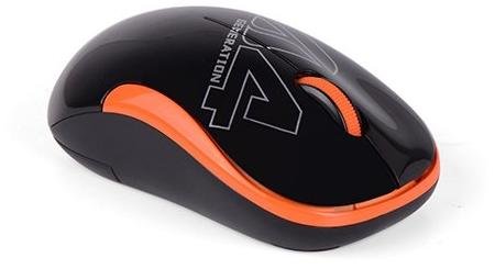 Миша A4tech G3-300N Black/Orange