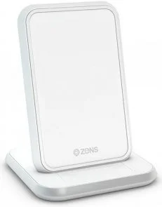 Фото: Бездротовий зарядний пристрій Zens Stand Aluminium Wireless Charger 10W White (ZESC13W/00) № 3 | KTC