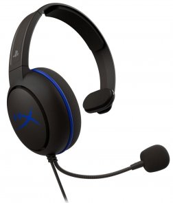 Гарнітура Kingston HyperX Cloud Chat Headset for PS4 Black/Blue (HX-HSCCHS-BK/EM)