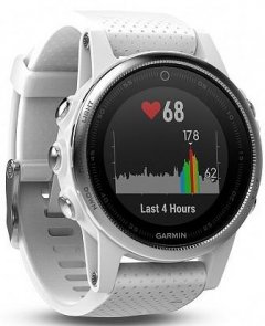 Смарт годинник Garmin Fenix 5S 42mm White Carrera White Band (010-01685-00/34)