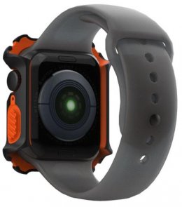 Чохол Urban Armor Gear для Apple Watch 44mm - Black/Orange