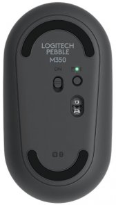 Мишка, Logitech Pebble M350 Wireless, Graphite