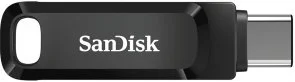 Фото: Флешка USB SanDisk Ultra Dual Drive Go 128GB Black (SDDDC3-128G-G46) № 4 | KTC