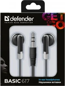 Фото: Навушники Defender Basic 617 Black (63617) № 2 | KTC