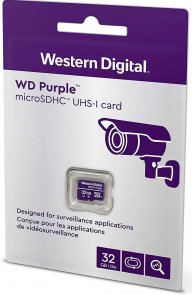 Карта пам'яті Western Digital Purple Micro SDHC 32GB WDD032G1P0A