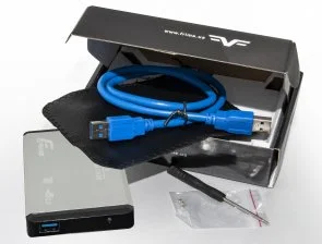Фото: Кишеня зовнішня Frime HDD/SSD USB3.0 Silver (FHE21.25U30) № 3 | KTC