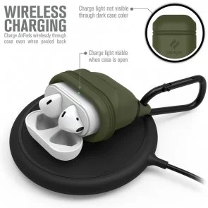 Фото: Чохол Catalyst for Airpods - Waterproof Case Army Green (CATAPDGRN) № 7 | KTC