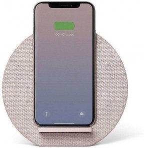 Док-станція Native Union Dock Wireless Charger Fabric Rose (DOCK-WL-FB-ROSE)