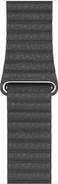 Ремінець HiC for Apple Watch 42mm - Leather Loop Band Black