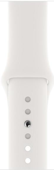 Ремінець HiC for Apple Watch 38mm - Silicone Case White