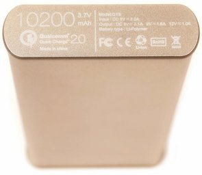 Батарея універсальна PowerPlant Q1S 10200mAh Gold (DV00PB0005G)