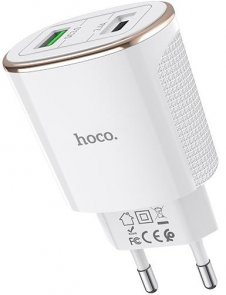 Зарядний пристрій Hoco C60A Prestige White