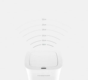 Смарт кошик для сміття Xiaomi Ninestars Waterproof Induction Trash White (DZT-10-11S)